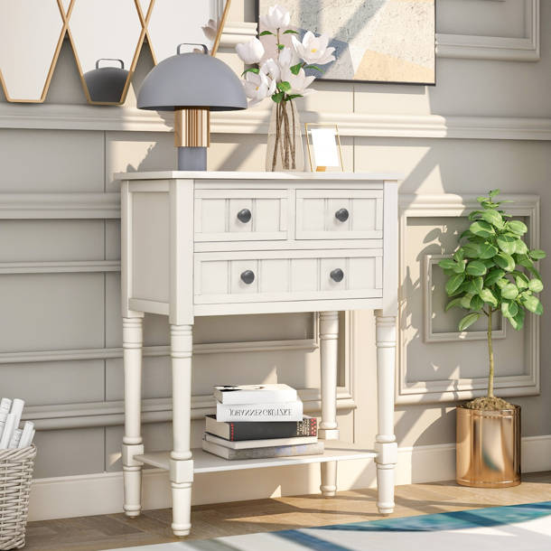 August Grove® Altenpohl Solid Wood End Table with Storage & Reviews